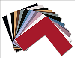 Wide selection of mats